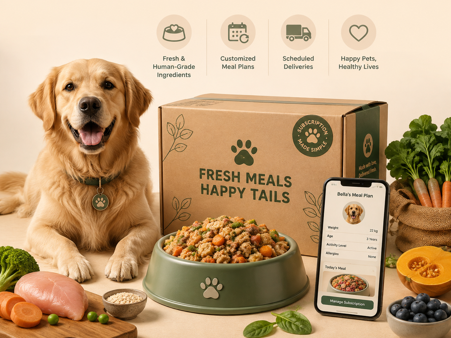Smart Subscription Store for Fresh Dog Meals — Shopify Case Study