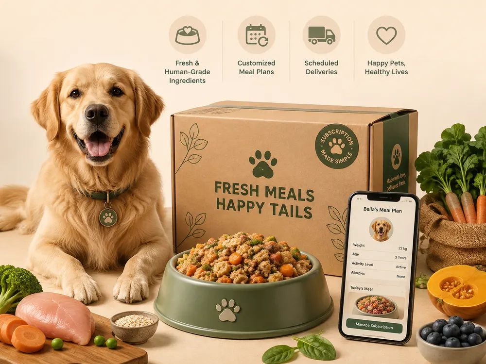 Smart Subscription Store for Fresh Dog Meals — Shopify Case Study
